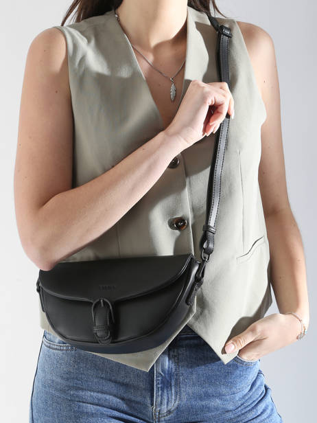 Cross Body Tas S Oxer Leder Etrier Zwart oxer EOXE065U ander zicht 1