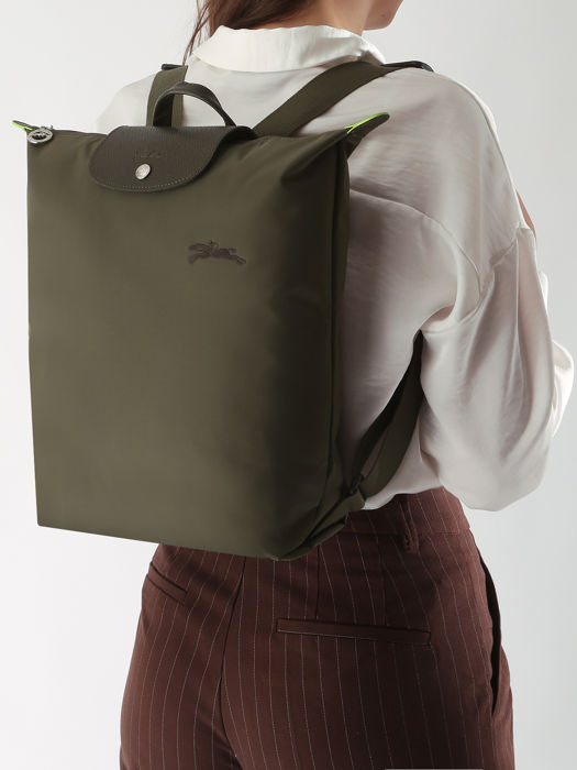 Longchamp Le pliage green Rugzak Groen