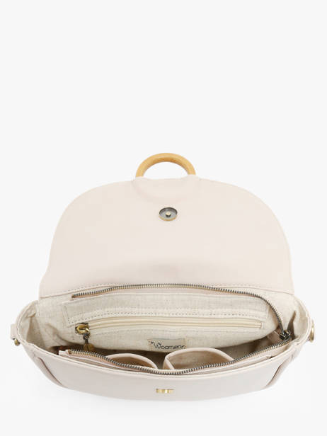 Cross Body Tas M Crocus Woomen Beige crocus WCRO04 ander zicht 3