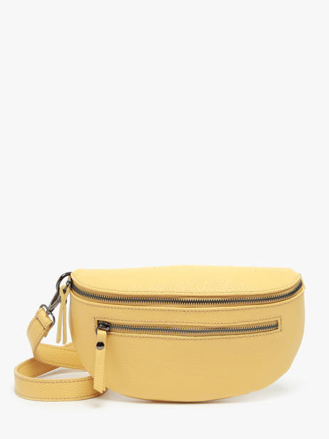 Heuptasje Caviar Leder Milano Geel caviar CA23111