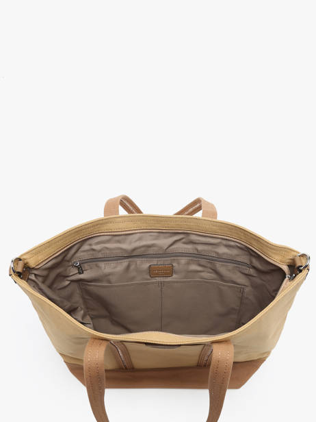 Schoudertas A4 Formaat Kaya Canvas Hexagona Beige kaya 5920056 ander zicht 3