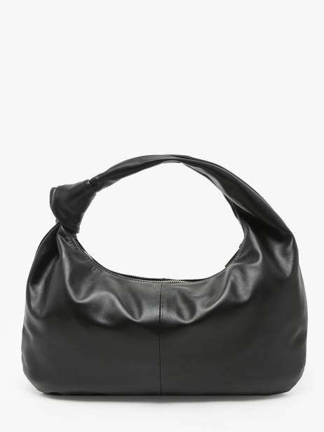 Schoudertas Sauvage Leder Milano Zwart sauvage SA24114 ander zicht 4