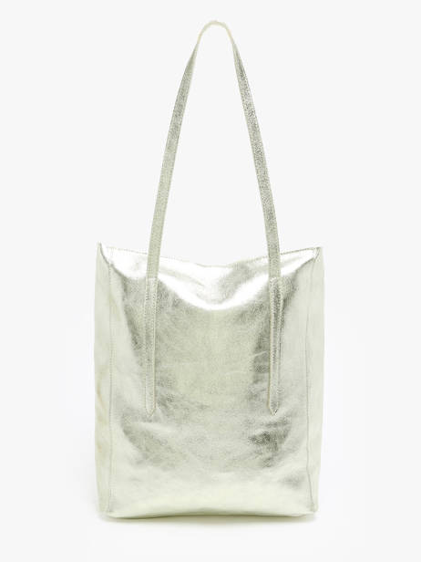 Schoudertas A4 Formaat Nine Leder Milano Zilver nine NI24111