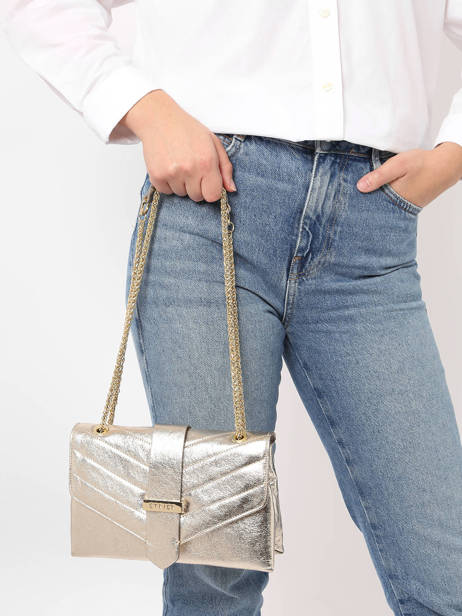 Cross Body Tas Jana Irise Leder Etrier Goud jana irise - EJIR002T ander zicht 1