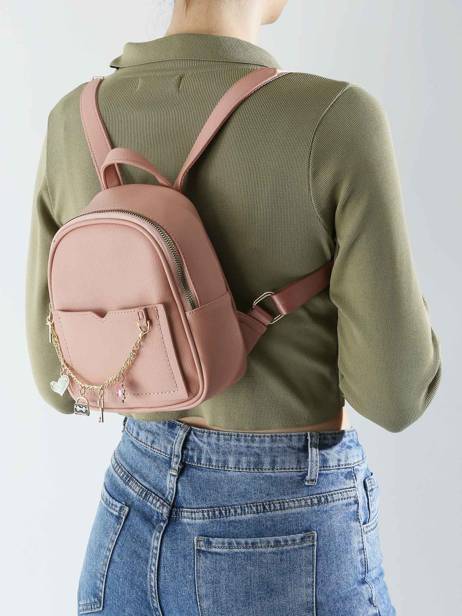 Rugzak Torrow Roze girly TGIR03 ander zicht 1