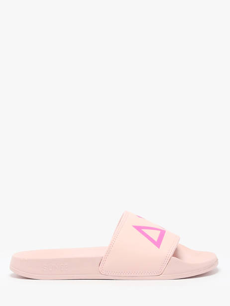 Slippers Logo Sun68 Roze women X35204