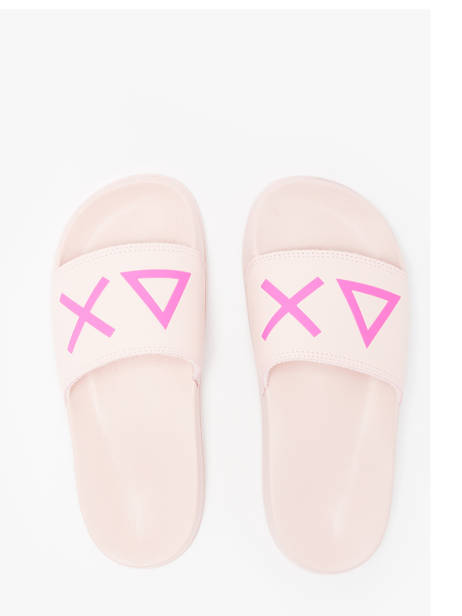 Slippers Logo Sun68 Roze women X35204 ander zicht 2
