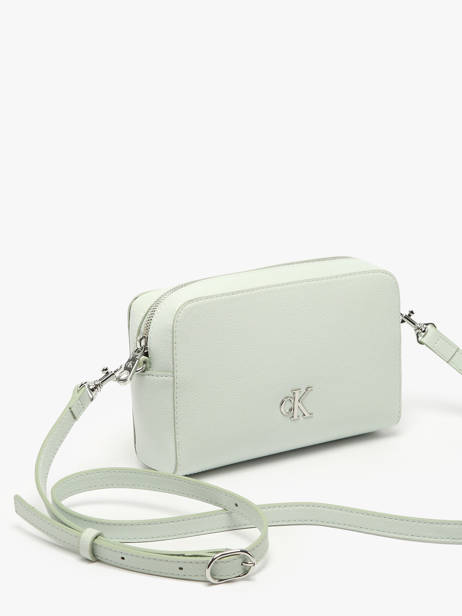 Cross Body Tas Sculpted Gerecycleerd Polyester Calvin klein jeans Groen sculpted 4K3162G ander zicht 2