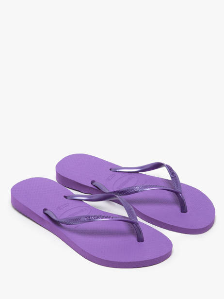 Tongs Slim Havaianas Violet women 4000030F ander zicht 2