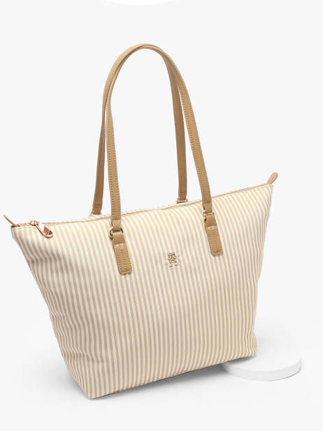 Cross Body Tas Poppy Summer Gerecycleerd Polyester Tommy hilfiger Beige poppy summer AW17203 ander zicht 2