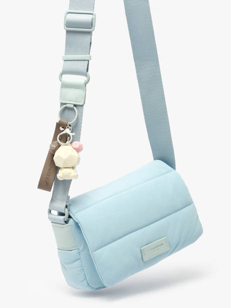 Cross Body Tas Plum David jones Blauw plum CM7476 ander zicht 2