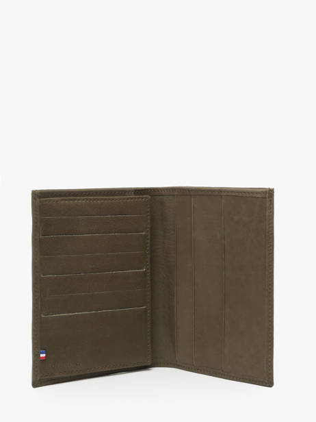 Portefeuille Oil Leder Etrier Groen oil EOIL528 ander zicht 1