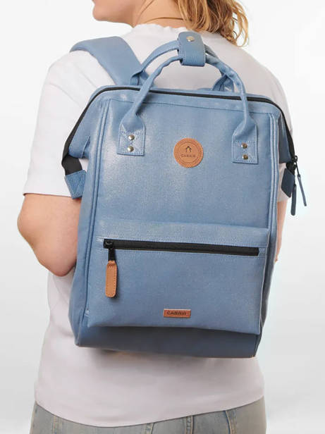 Adventurer Medium - Personaliseerbare Rugzak Cabaia Blauw adventurer BAGS ander zicht 1