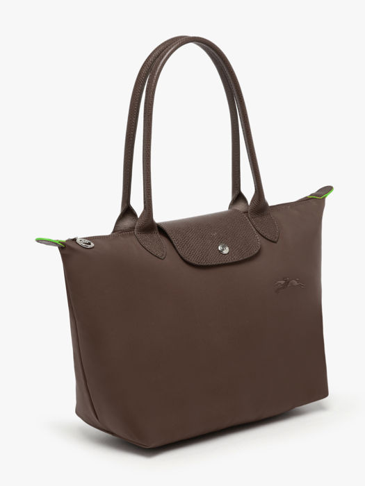 Longchamp Le pliage green Schoudertas Bruin