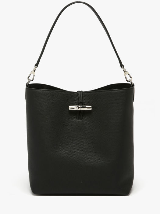 Longchamp Le roseau Schoudertas Zwart