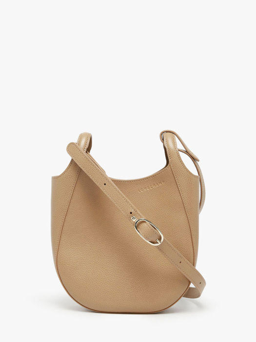 Longchamp Le foulonné Cross bodytas Beige