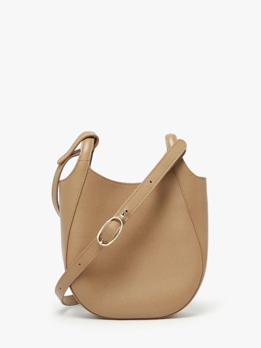 Longchamp Le foulonné Cross bodytas Beige