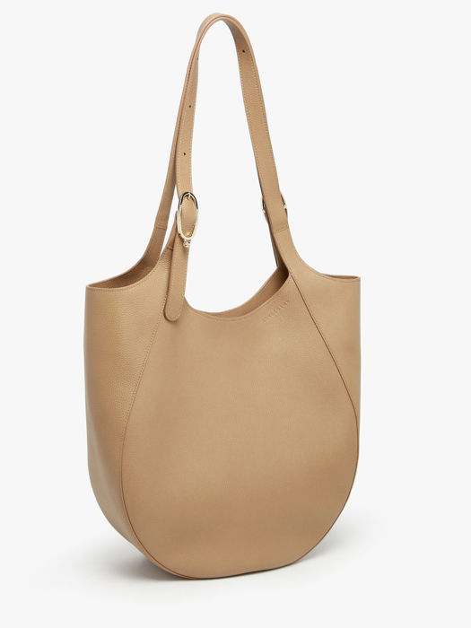 Longchamp Le foulonné Schoudertas Beige