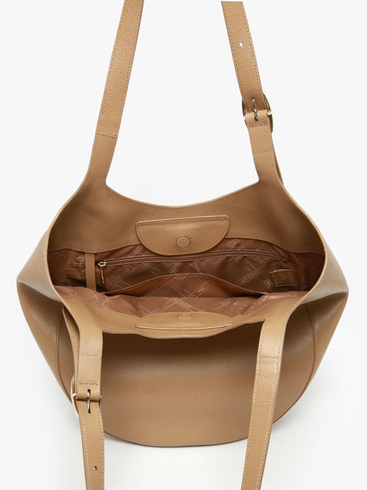 Longchamp Le foulonné Schoudertas Beige
