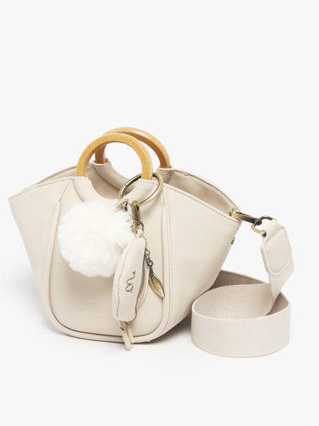 Cross Body Tas S Crocus Woomen Beige crocus WCRO33 ander zicht 2