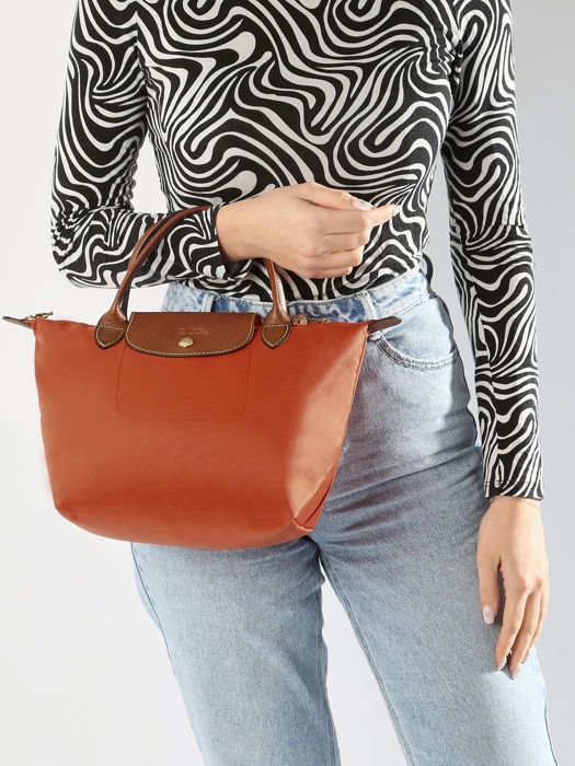 Longchamp Le pliage original Handtas Oranje