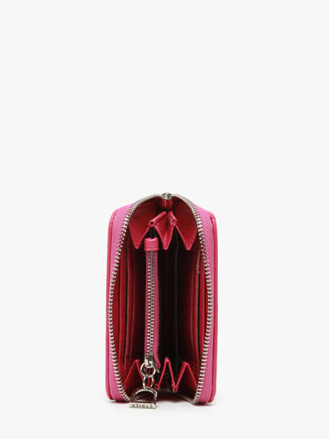Portemonnee Altesse Leder Etrier Roze altesse EALT096M ander zicht 3