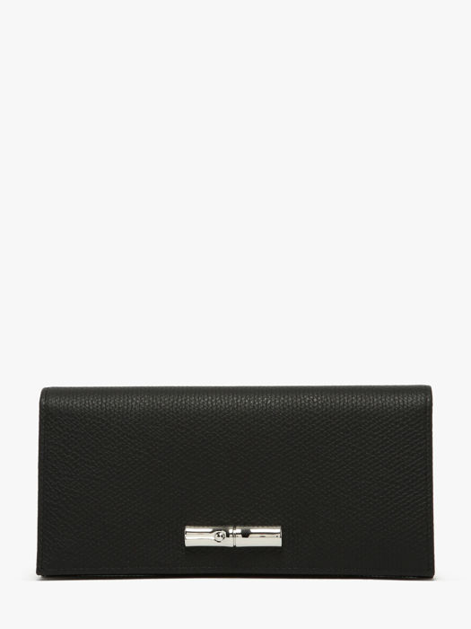 Longchamp Le roseau Portefeuille Zwart