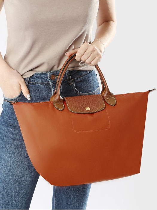 Longchamp Le pliage original Handtas Oranje