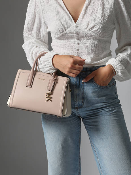 Handtassen Laila Leder Michael kors Roze laila T5G9IS1T ander zicht 1