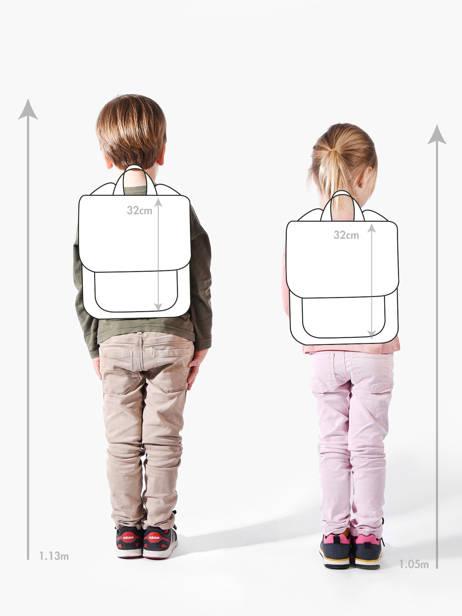 Mini Rugzak Minnie Roze have a nice day 4848 ander zicht 1