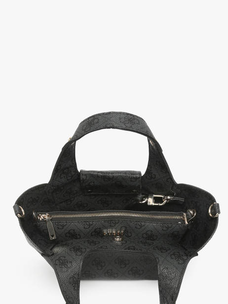 Cross Body Tas Calista Guess Zwart calista SG733475 ander zicht 3