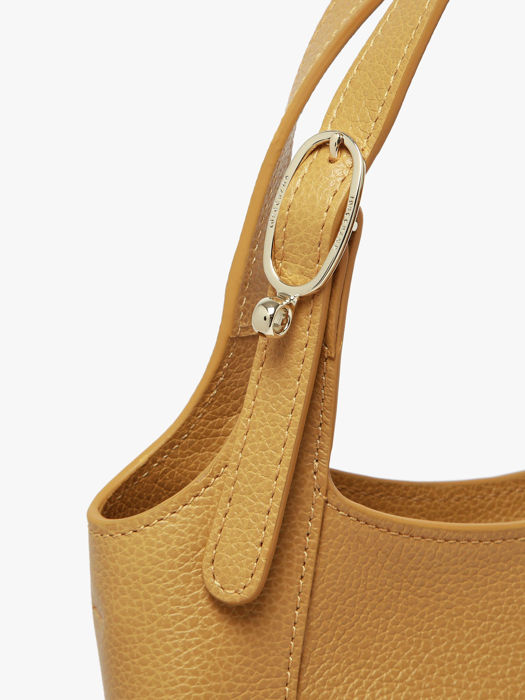 Longchamp Le foulonné Handtas Geel