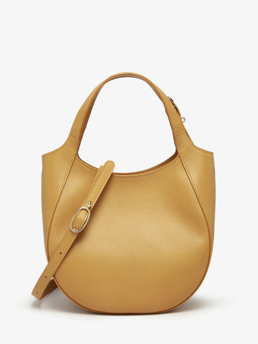 Longchamp Le foulonné Handtas Geel