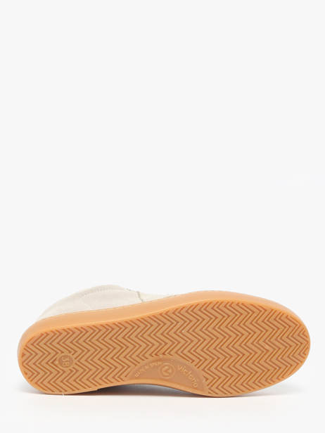 Sneakers Berlin Uit Leder Victoria Beige women 1126229 ander zicht 5