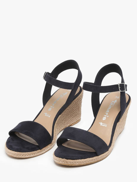 Sandalen Met Hak Tamaris Blauw accessoires 42 ander zicht 1