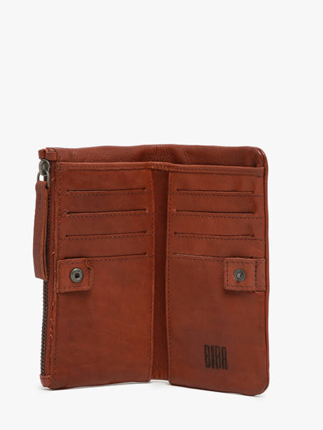 Portefeuille Heritage Leder Biba Bruin heritage DON4L ander zicht 1
