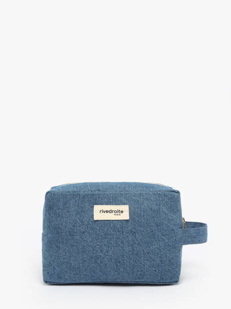 Toiletzak Tournelles Xl Gerecycleerd Katoen Rivedroite Blauw timeless TOURXTIM