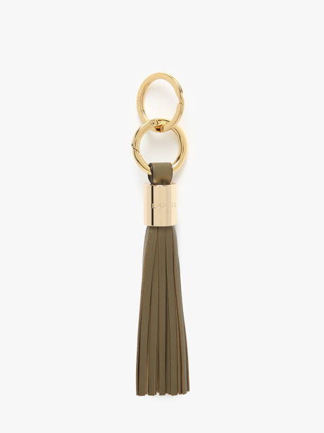Sleutelhanger Premier Flirt Leder Lancel Groen charms A12922