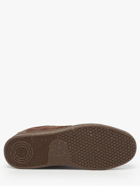 Sneakers Uit Leder Faguo Bruin men 25CG0202 ander zicht 4