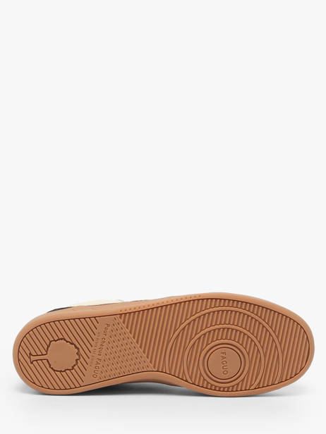 Ceiba Sneakers Uit Leder Faguo Beige men 23CG3206 ander zicht 5