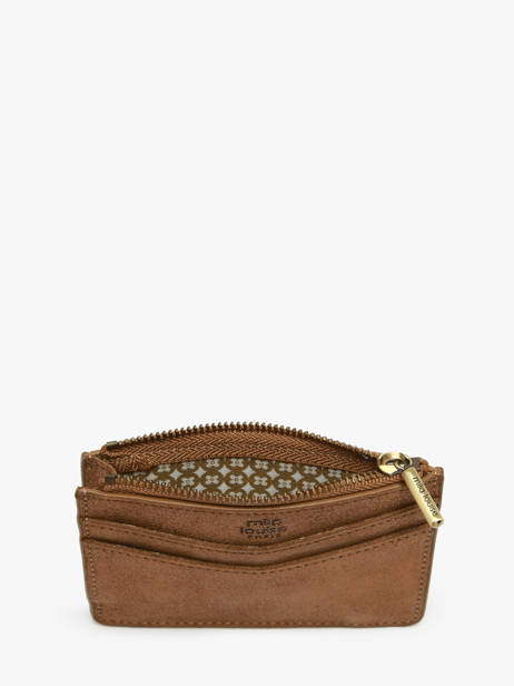 Kaarthouder Vintage Leder Mila louise Bruin vintage 3570X ander zicht 1