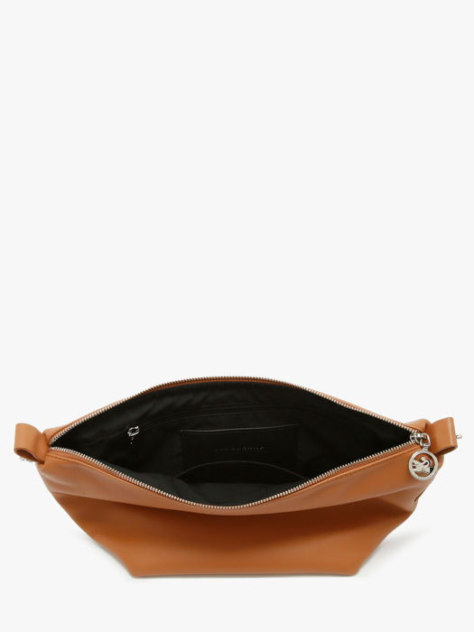 Longchamp Besace longchamp cuir Schoudertas Bruin