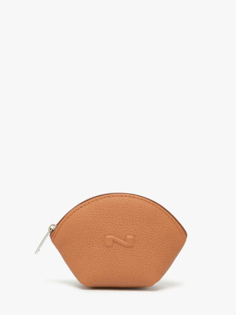 Portemonnee Leder Nathan baume Bruin original n 340N