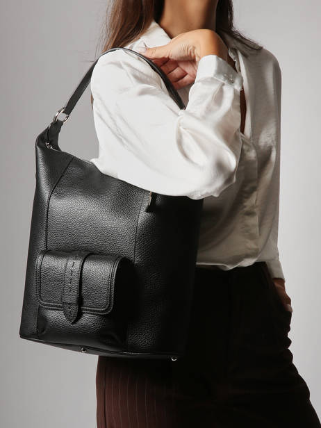 Schoudertas Premier Flirt Leder Lancel Zwart premier flirt A13789 ander zicht 1