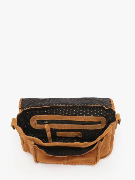 Cross Body Tas Jenny Leder Pieces Bruin jenny 17160093 ander zicht 3