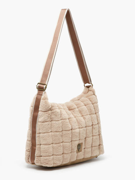 Cross Body Tas Quadri Le voyage en panier Beige quadri AHP272 ander zicht 1