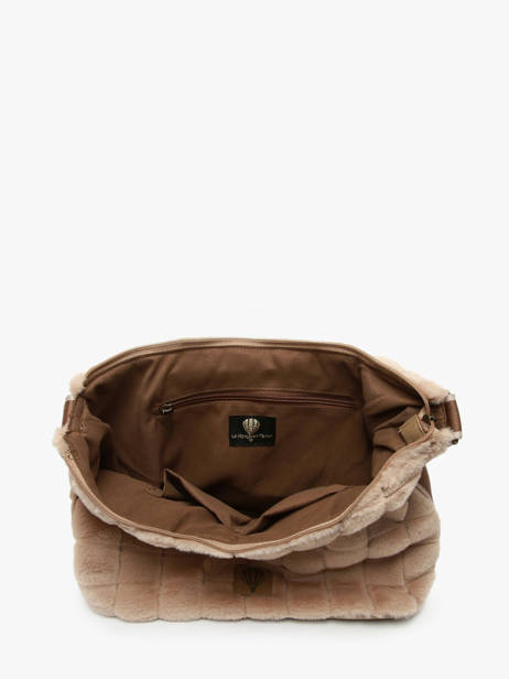 Cross Body Tas Quadri Le voyage en panier Beige quadri AHP272 ander zicht 3