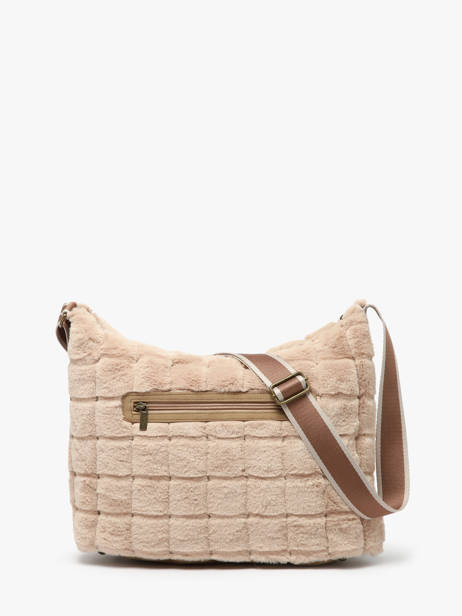 Cross Body Tas Quadri Le voyage en panier Beige quadri AHP272 ander zicht 4