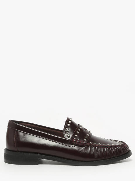Mocassins Uit Leder Inuovo Bruin women LFG005