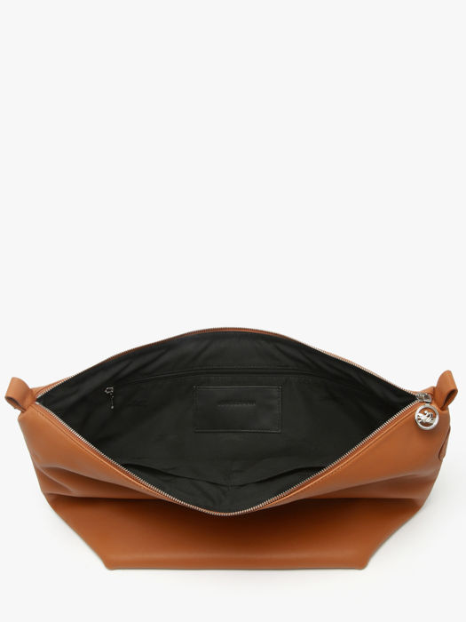 Longchamp Besace longchamp cuir Schoudertas Bruin